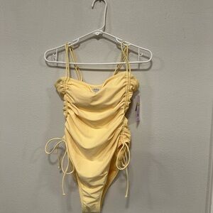 Wild Fable Light Yellow Swimsuit